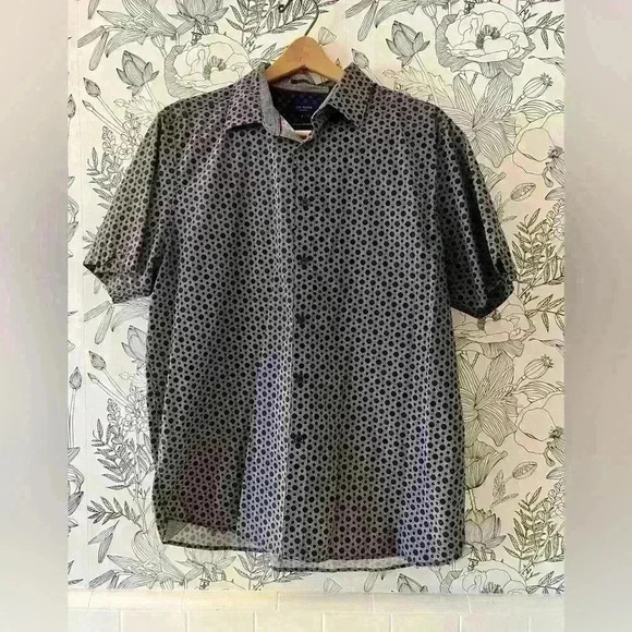 Ted Baker Other - Ted Baker Patterned  Button-up Men’s Shirt Size 6